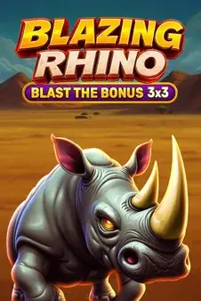 Blazing Rhino Blast the Bonus 3x3 —  pokie